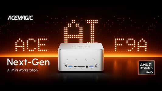 ACEMAGIC presenta el F9A con Ryzen AI Max+ PRO 495 y 192 GB en IFA 2026