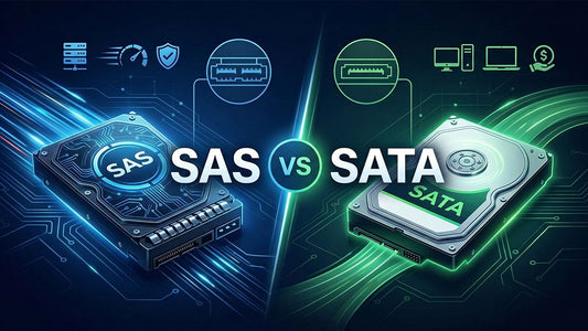 Cómo las diferencias físicas entre SAS y SATA determinan las actualizaciones de su ordenador compacto