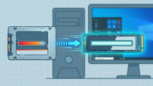 Cómo clonar un SSD en una unidad nueva