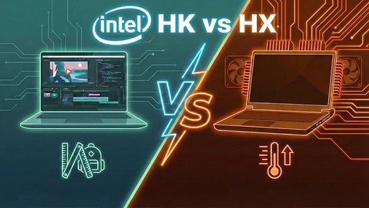 Intel HK vs HX: diferencias prácticas, CPUs típicas y cómo elegir