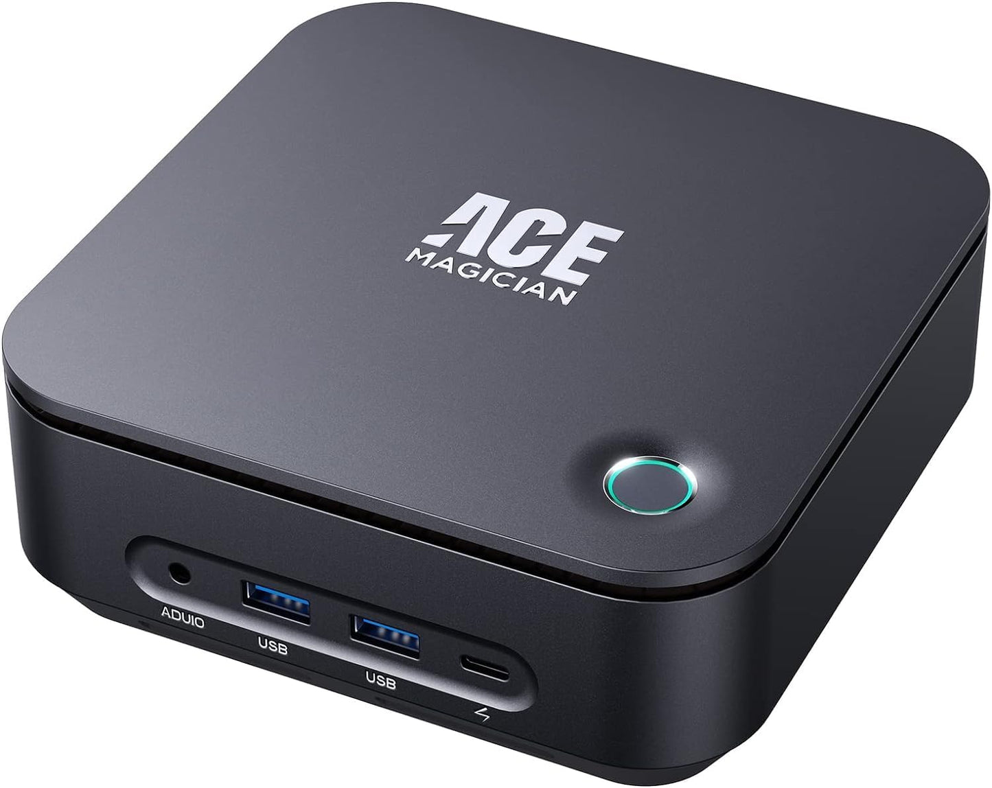 ACEMAGICIAN TK11 Mini PC, Core i7 11390H (hasta 5.0 GHz), 16 GB DDR4 512 GB NVME SSD Micro PC con W11 Pro | WiFi 6 | BT 5.2 | 8K UHD | Fingerprint | Thunderbolt 4 | Built in Speaker