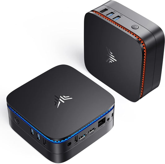 ACEMAGICIAN AK1PRO Mini PC Ordenador, Intel Celeron n5105 2,9 GHz 16GB DDR4 512 GB SSD m.2 microcomputador de Escritorio, 4k uhd, WLAN, bt4.2, Gigabit Ethernet, HDMI x 2 Fur Business