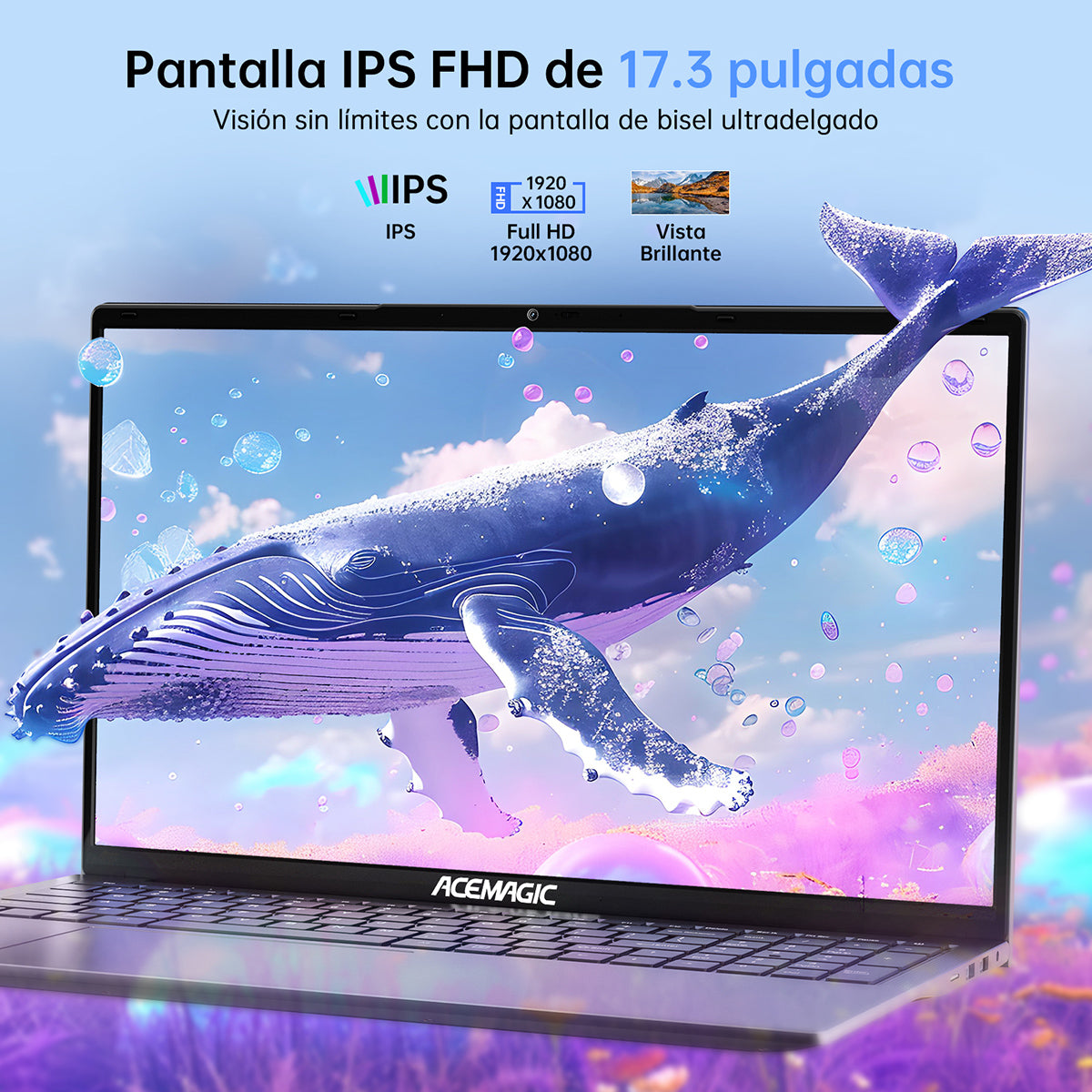 ACEMAGIC ‎AX17 Intel Alder Lake N97 17.3" Laptop