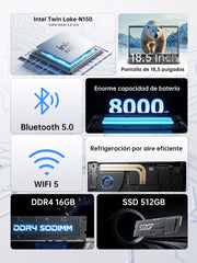 ACEMAGIC ‎AX18 Intel Twin Lake N150 18.5" Laptop