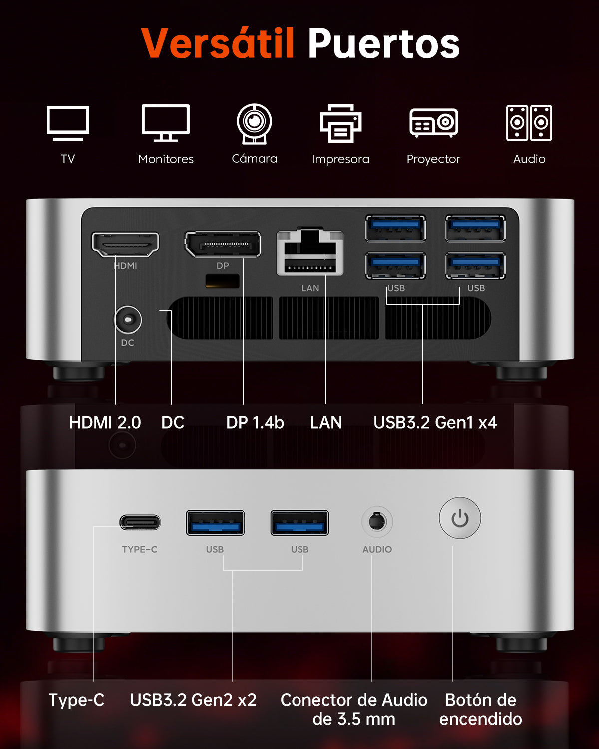 ACEMAGIC K1 Intel® Core™ i5-12600H Mini PC