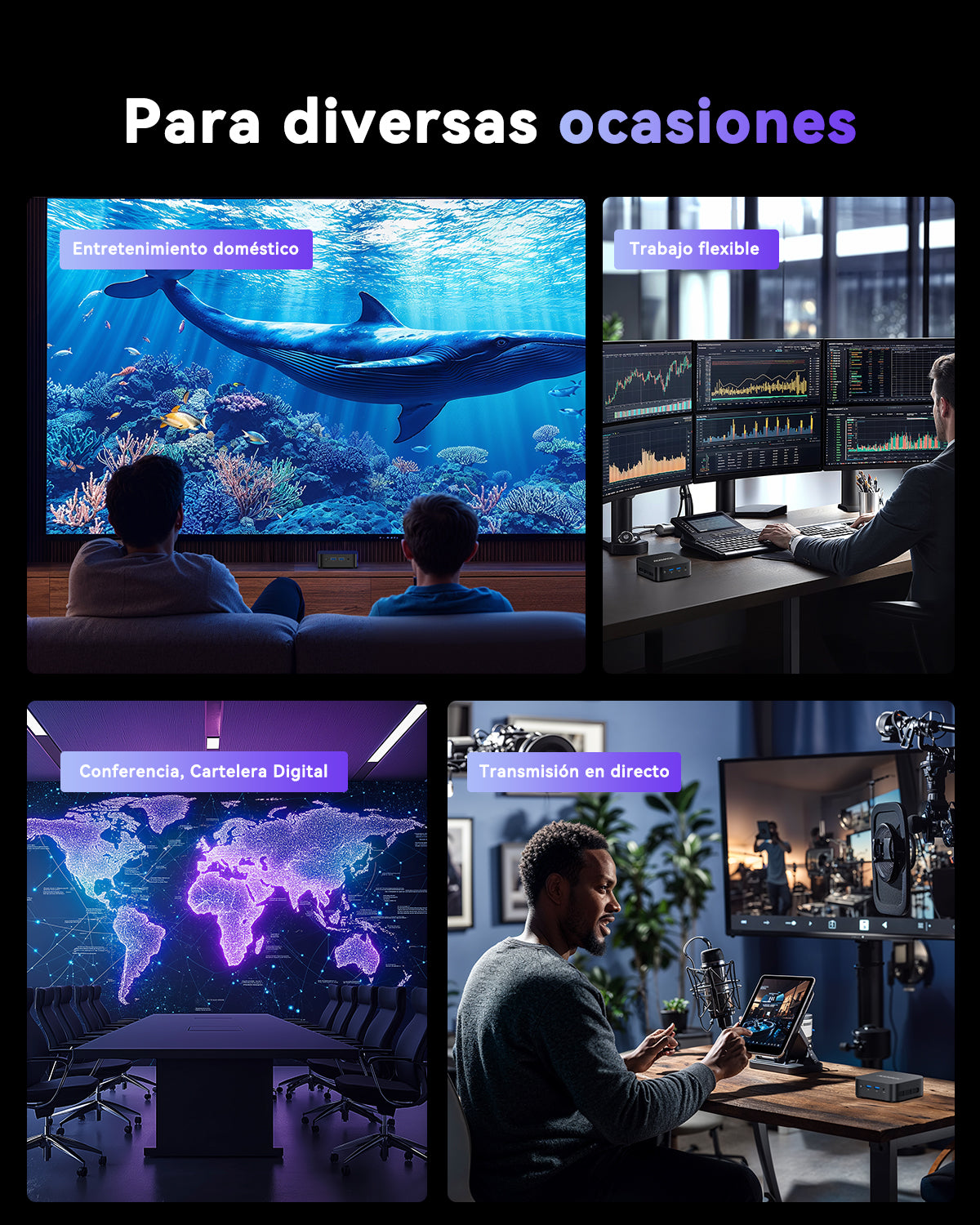 ACEMAGIC ‎V1 Intel Alder Lake N95/Twin Lake N150 Mini PC