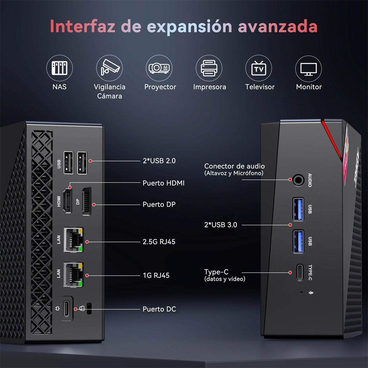 ACEMAGIC AM06 Pro AMD Ryzen 7 Mini PC