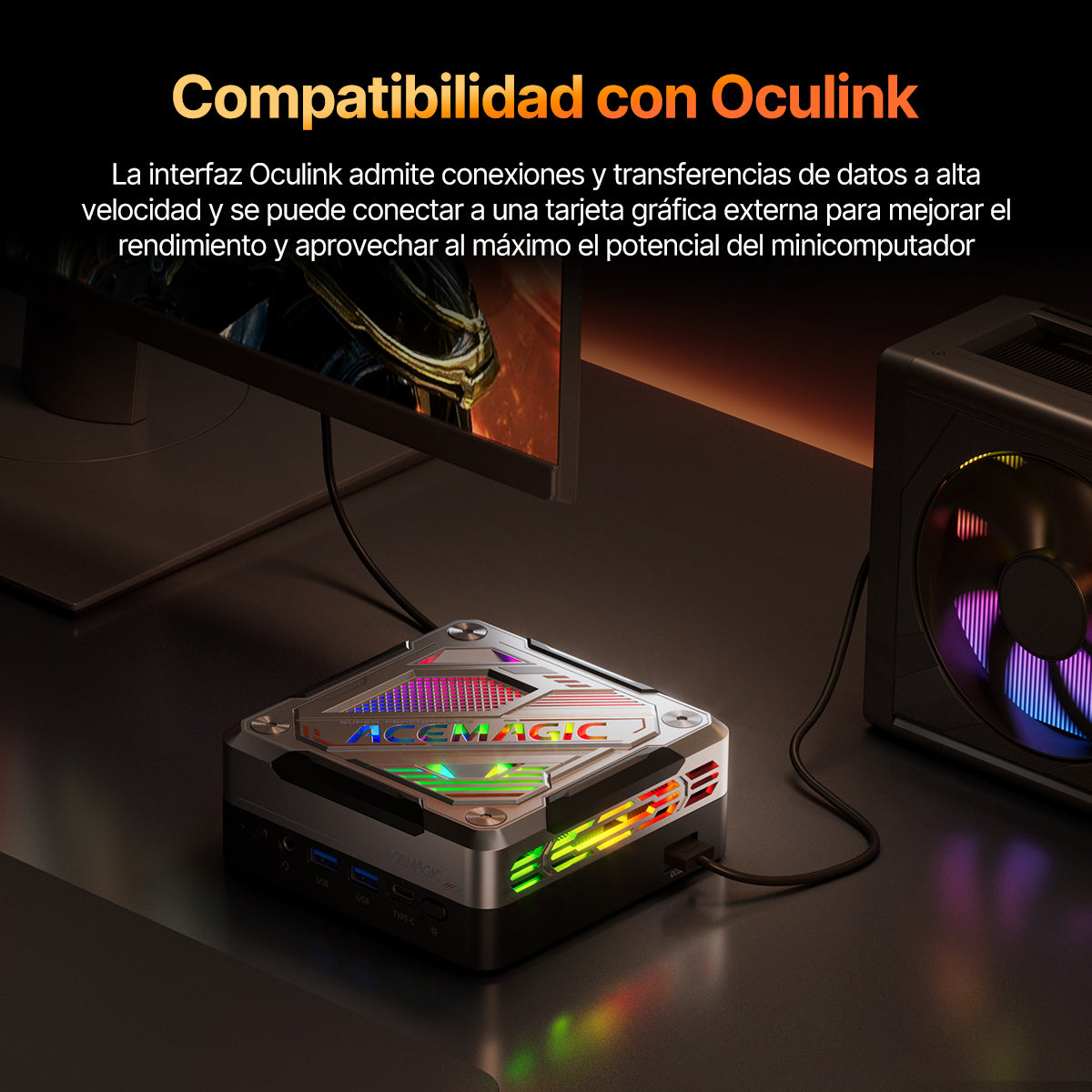 ACEMAGIC AM18 AMD Ryzen 7 8845HS Mini PC