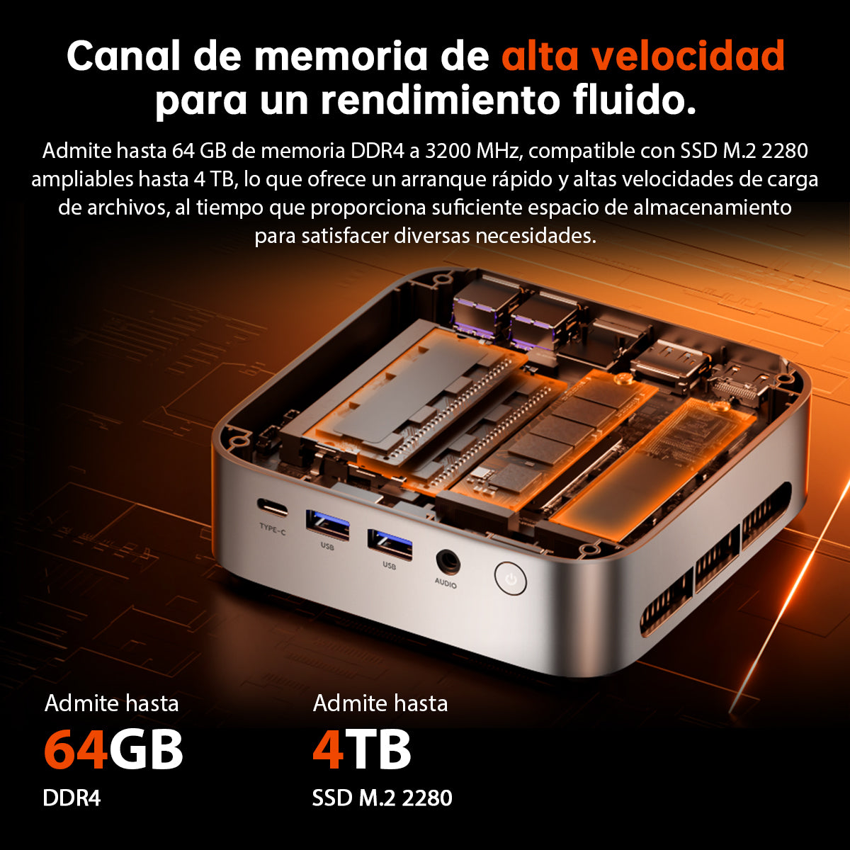 ACEMAGIC K1 AMD Ryzen™3 3300U/4300U Mini PC