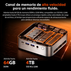 ACEMAGIC K1 AMD Ryzen™3 3300U/4300U Mini PC