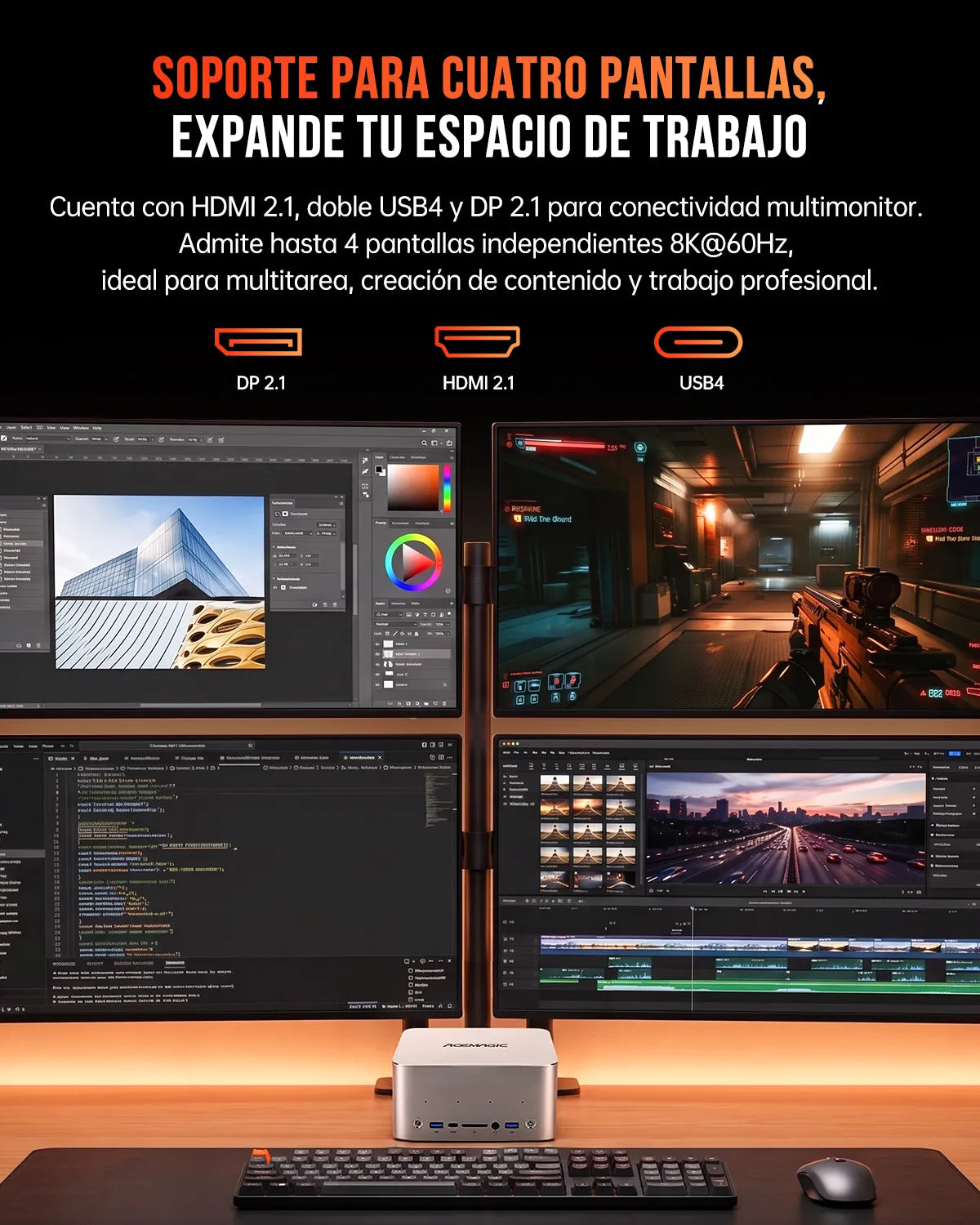 ACEMAGIC F9A Ryzen AI Max+395 AI Mini Workstation