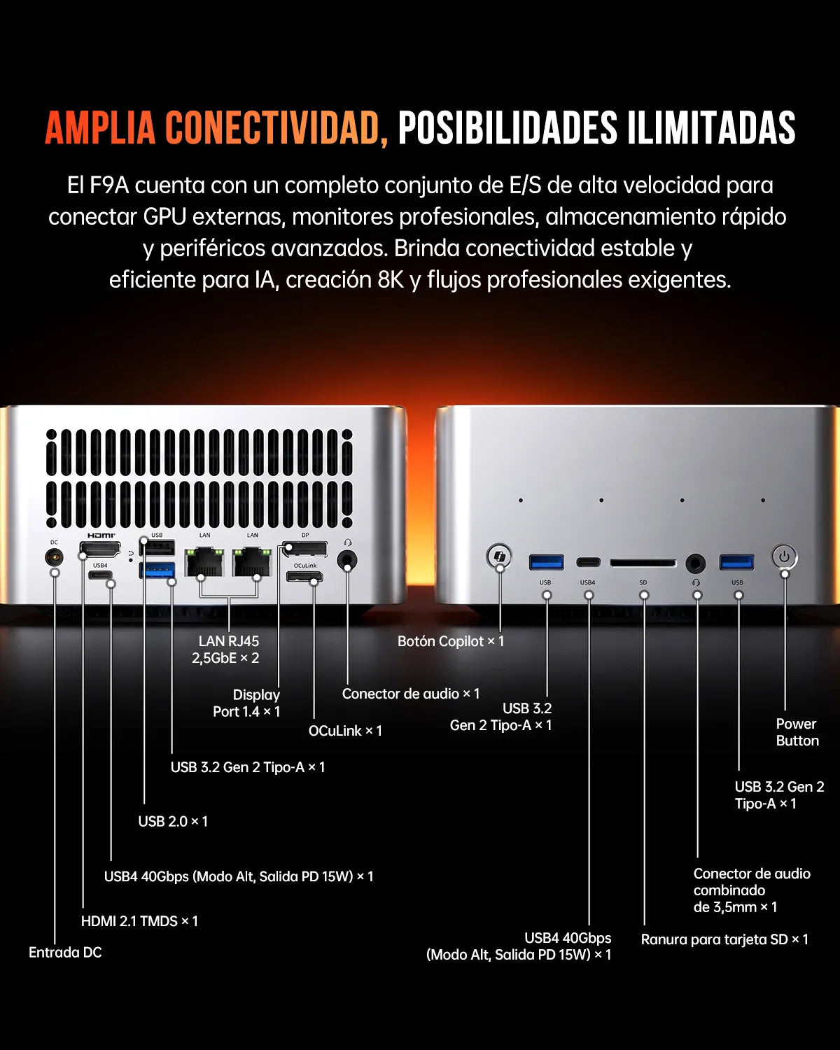 ACEMAGIC F9A Ryzen AI Max+395 AI Mini Workstation