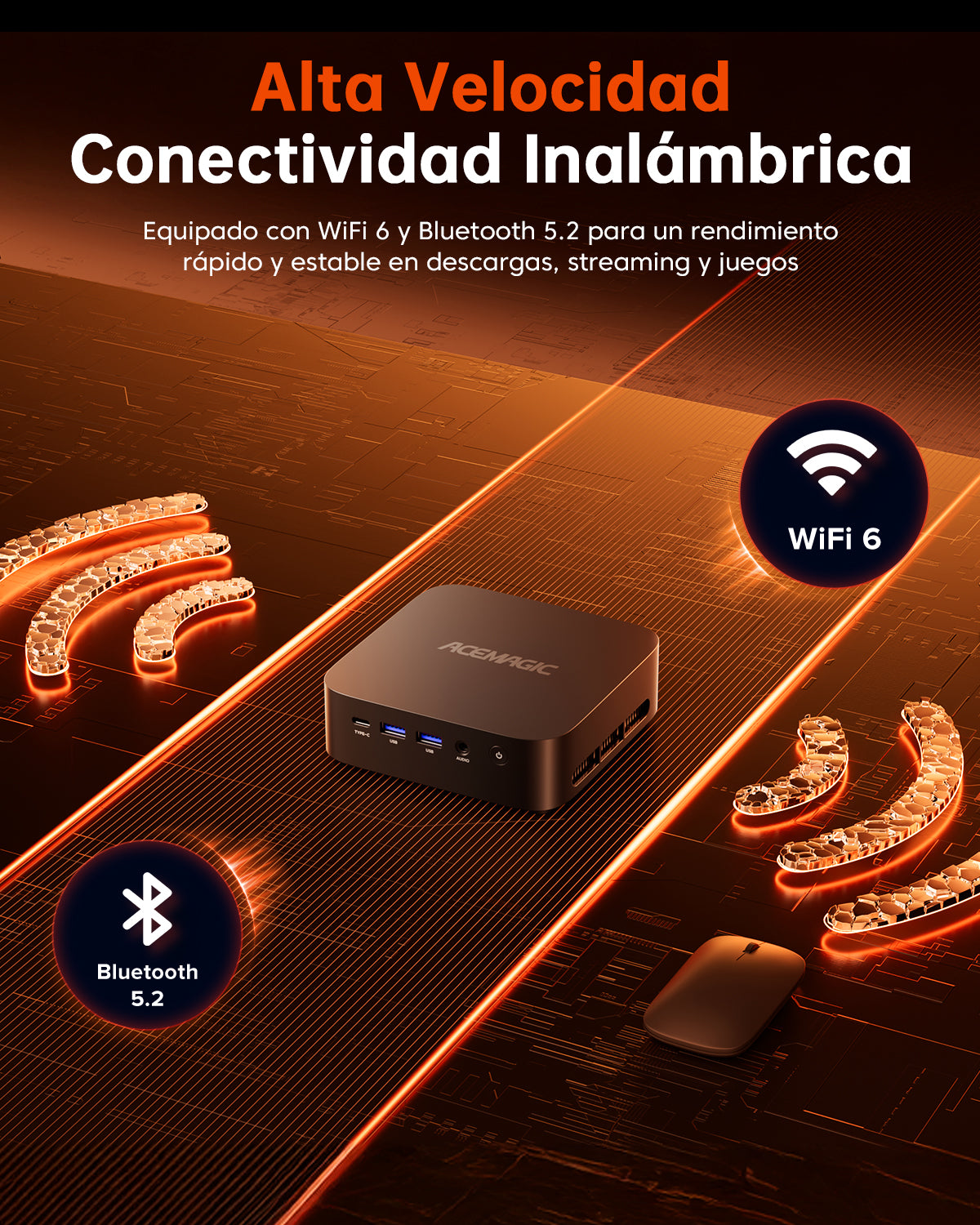 ACEMAGIC K1 AMD Ryzen 5 7430U Mini PC