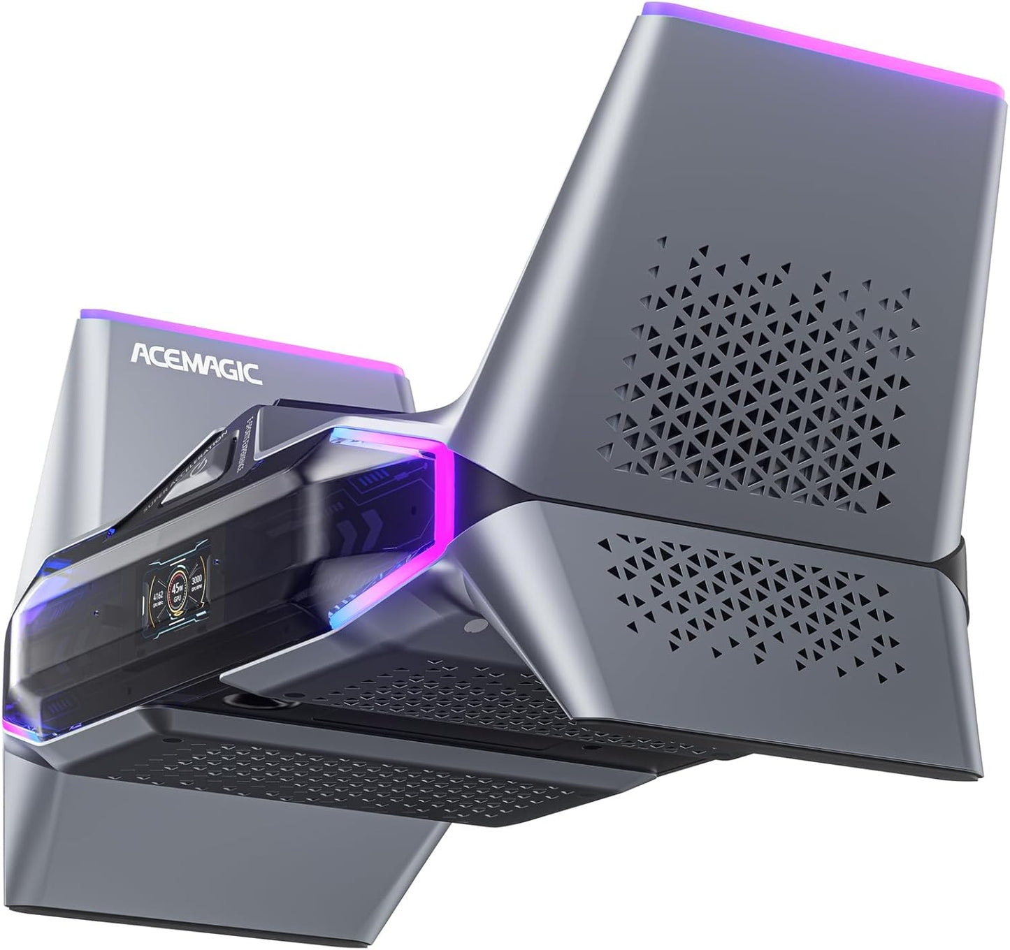 M2A Starship Mini Gaming PC, Intel i7-12700H (14C/20T, bis zu 4.7GHz), RTX3060M Graphics, 32GB DDR5 1TB NVME SSD Micro ordenador escritorio Unterst¨¹tzt vier Bildschirme| WiFi6 | Dual 2.5G LAN