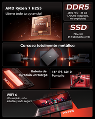 ACEMAGIC S16 AMD Ryzen™ 7 H255 Laptop