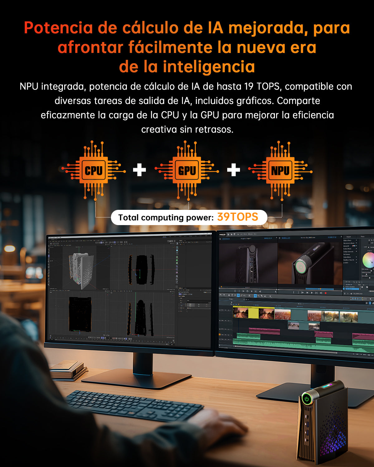 ACEMAGIC S3A AMD Ryzen 9 Mini PC